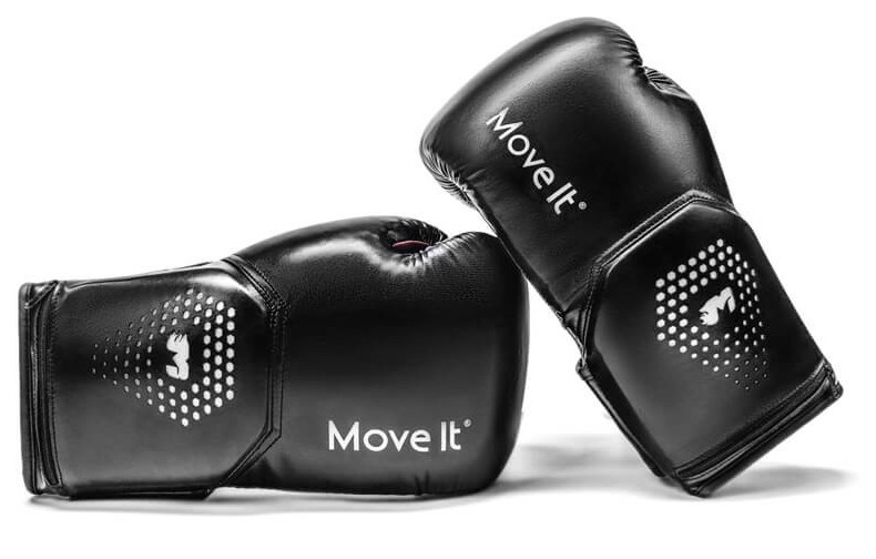 Czarne rękawice bokserskie Move it Swift Boxing Gloves