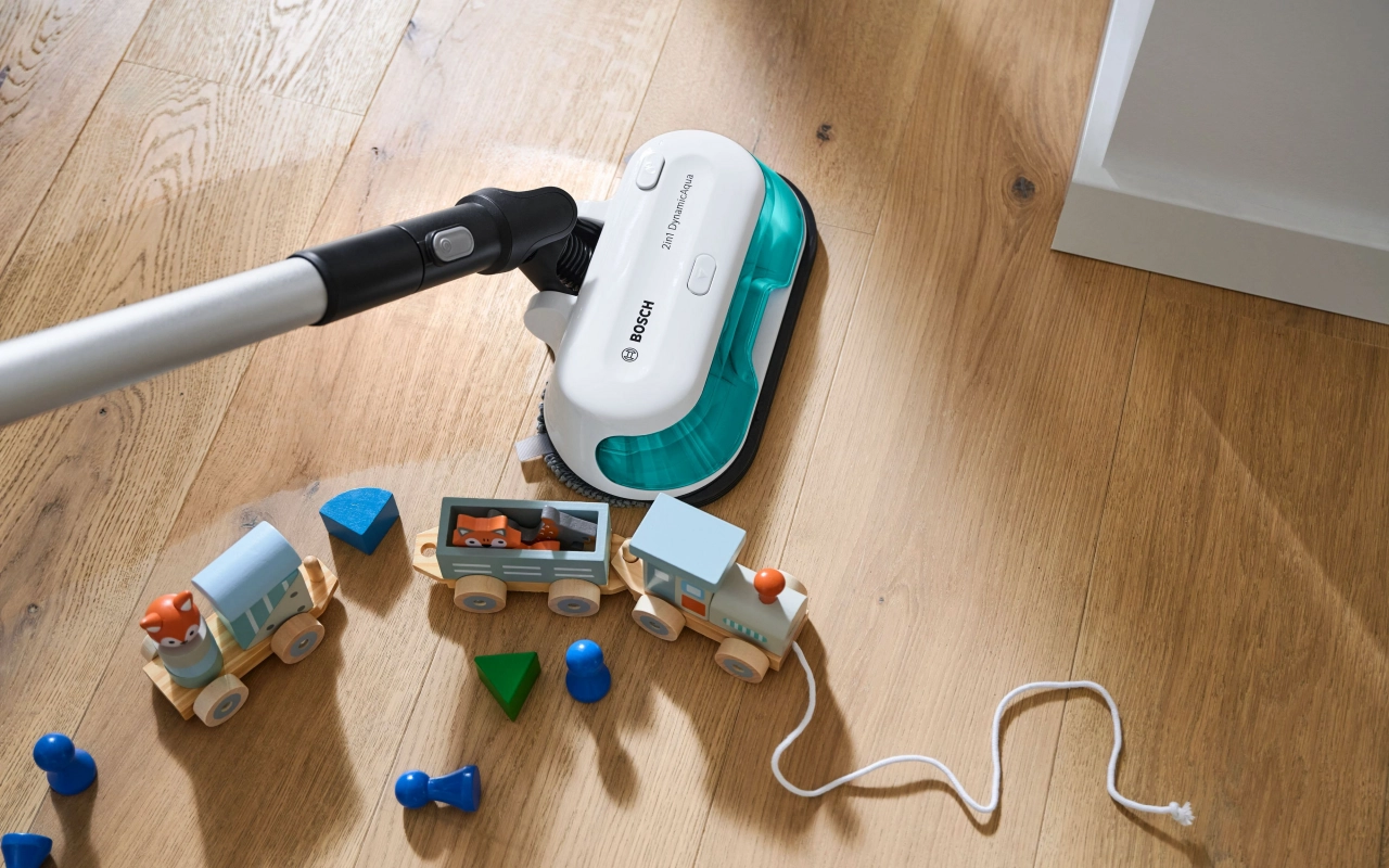 końcówka mopująca odkurzacza z funkcją aktywnego mopowania Bosch Unlimited 7 ProHygienic Aqua