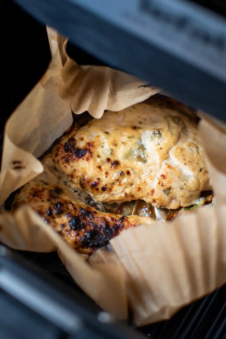 Kurczak w sosie jogurtowym w air fryer Tefal