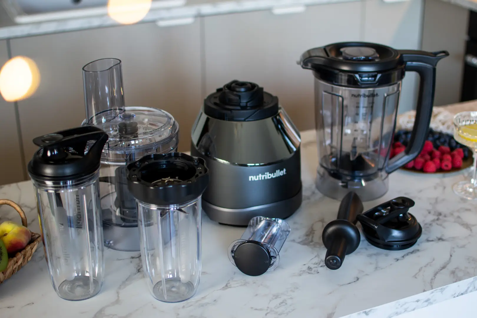 Zestaw wyposażenia i akcesoriów blendera kielichowego Nutribullet Triple Prep System