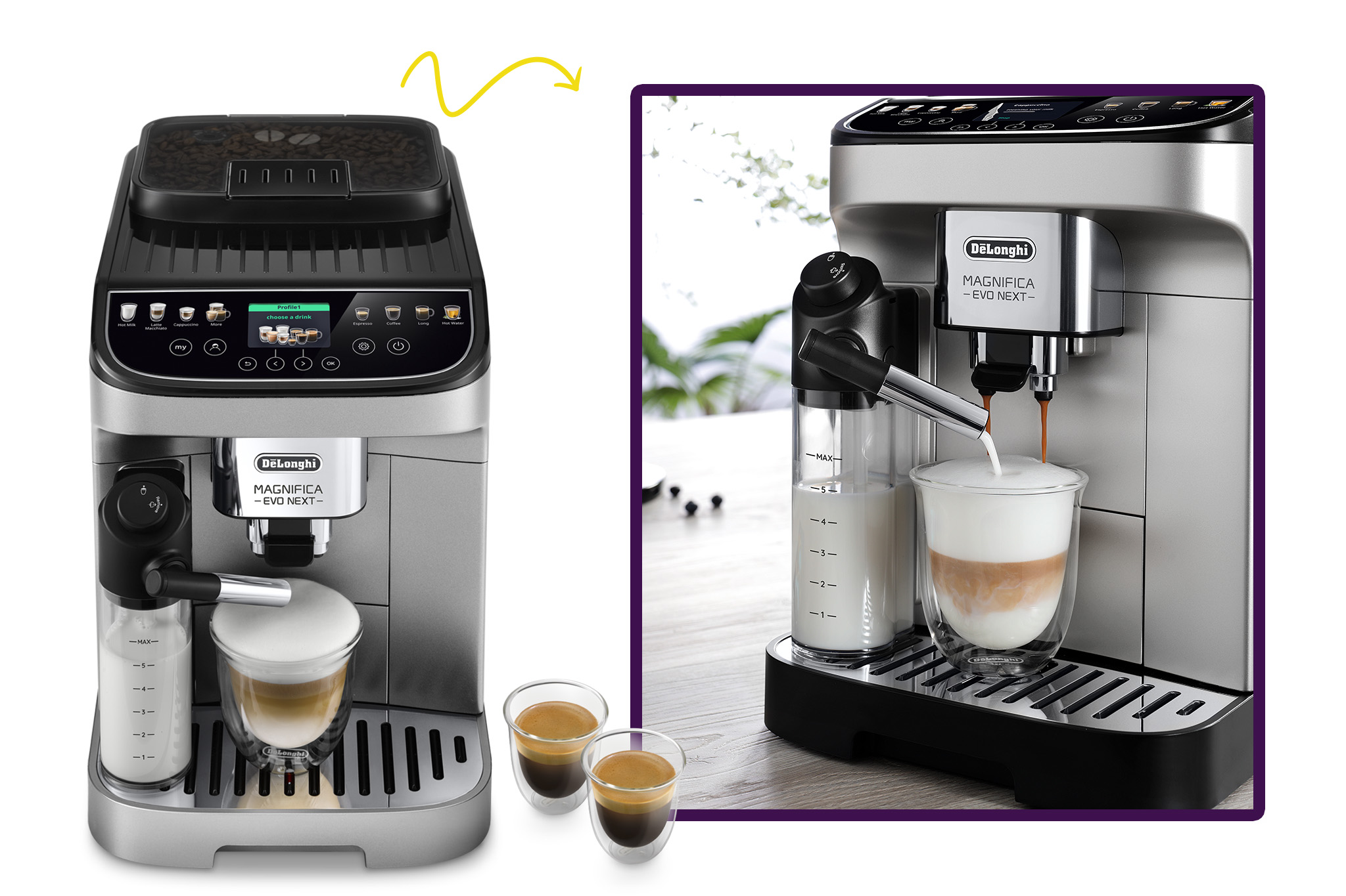 Ekspres De’Longhi Magnifica Evo Next. - zdjęcie
