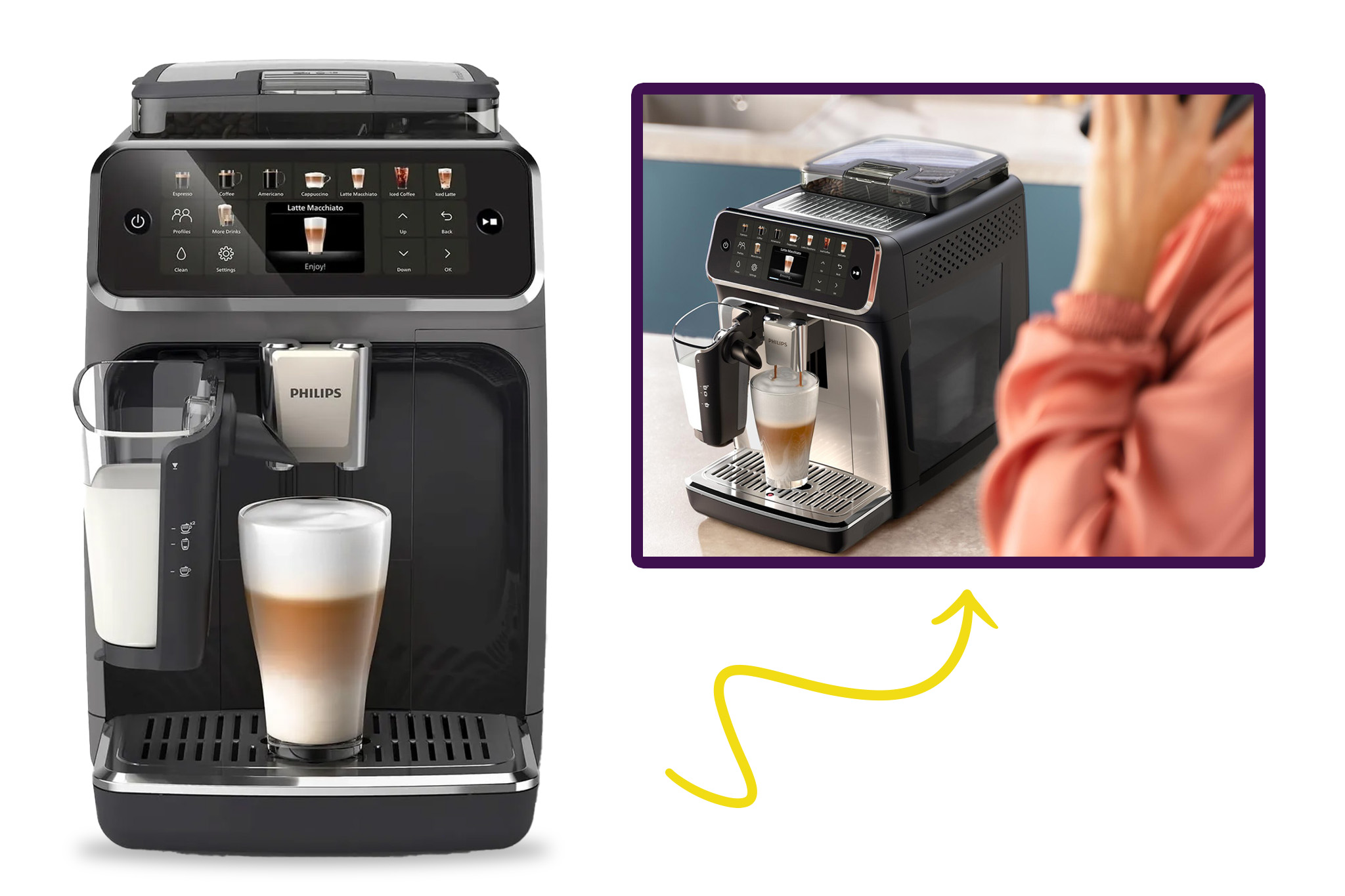 Ekspres Philips LatteGo 5500. - zdjęcie