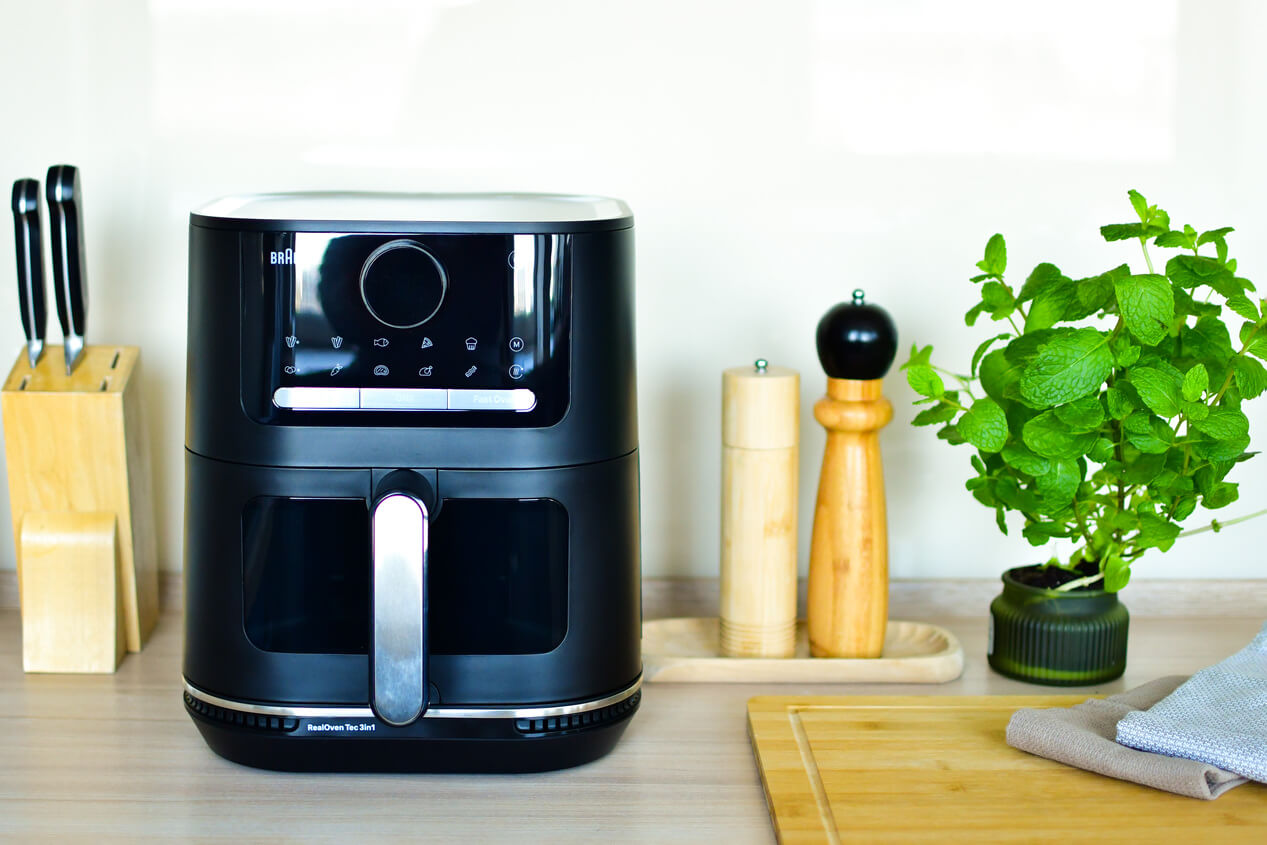 MultiFry 5 3w1 HF5075 – airfryer bez teflonu z nieprzywierającą powłoką wolną od PFAS