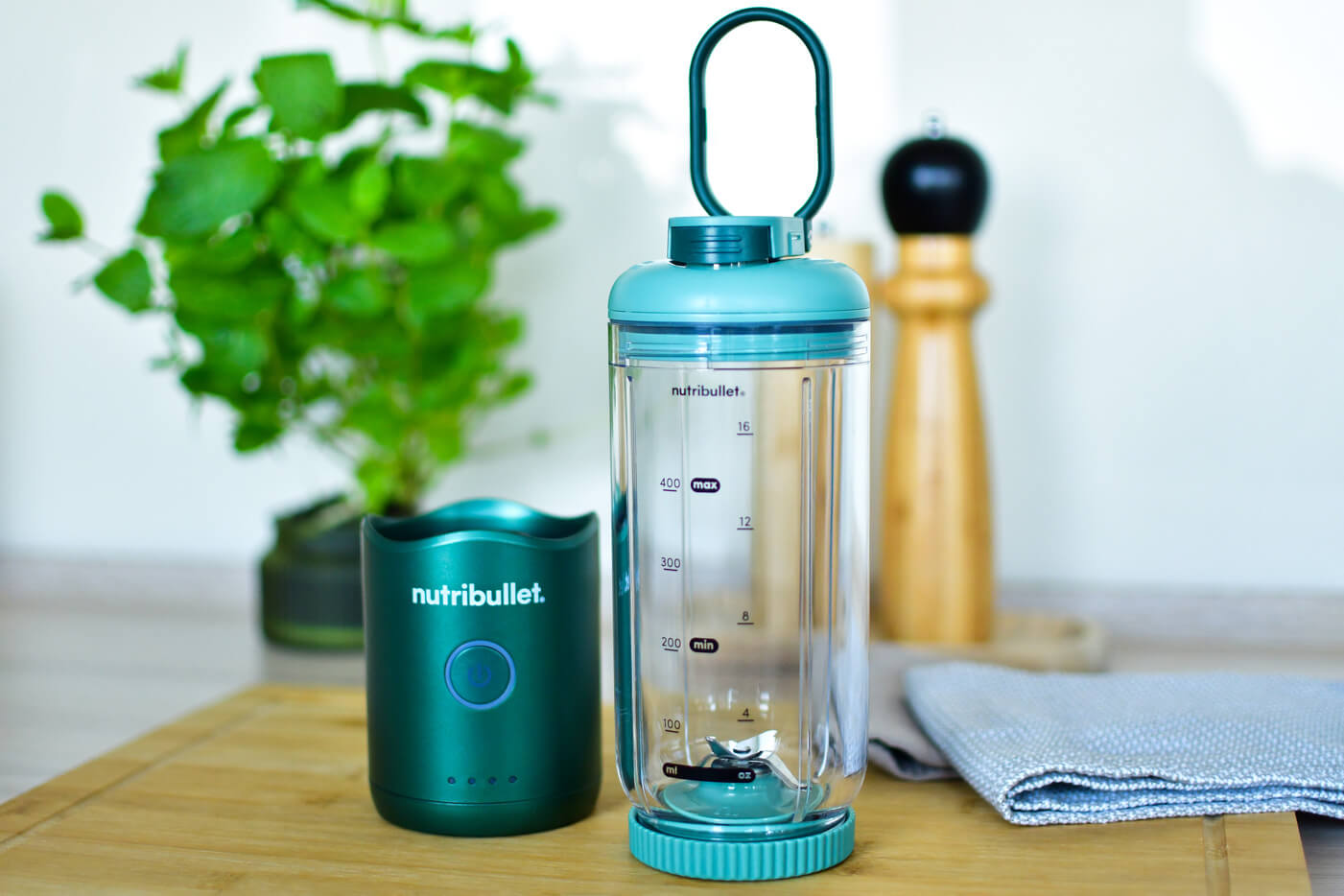 nutribullet Flex™ jest lekki, poręczny i kompaktowy, a także bardzo wydajny
