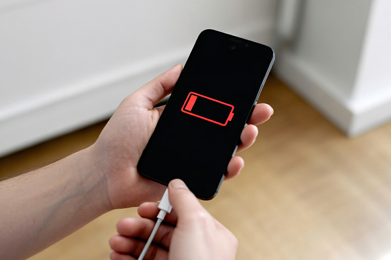 Smartfon nie chcący się ładować - zdjęcie.